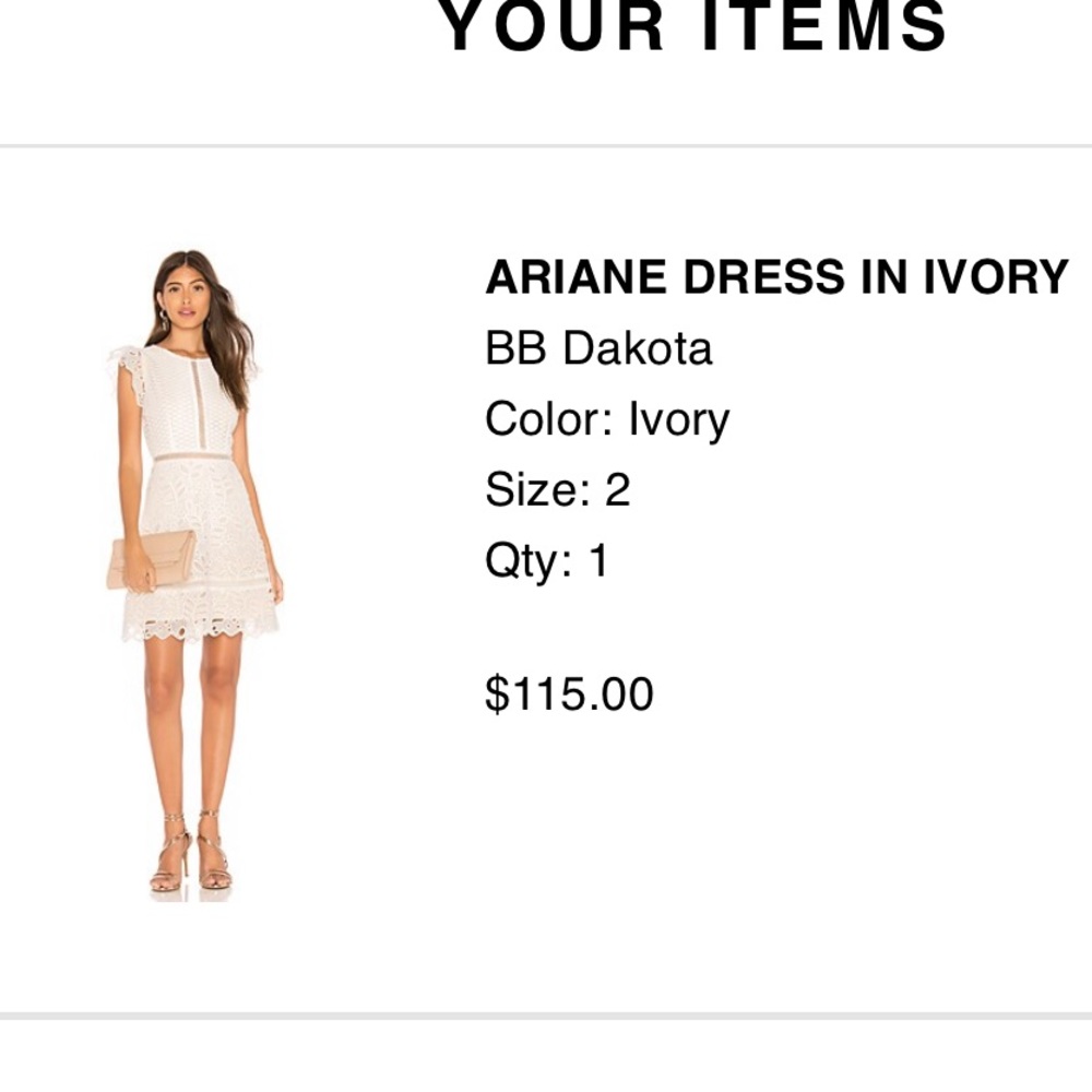 BB Dakota Ariane Dress 2 - Picture 4 of 6